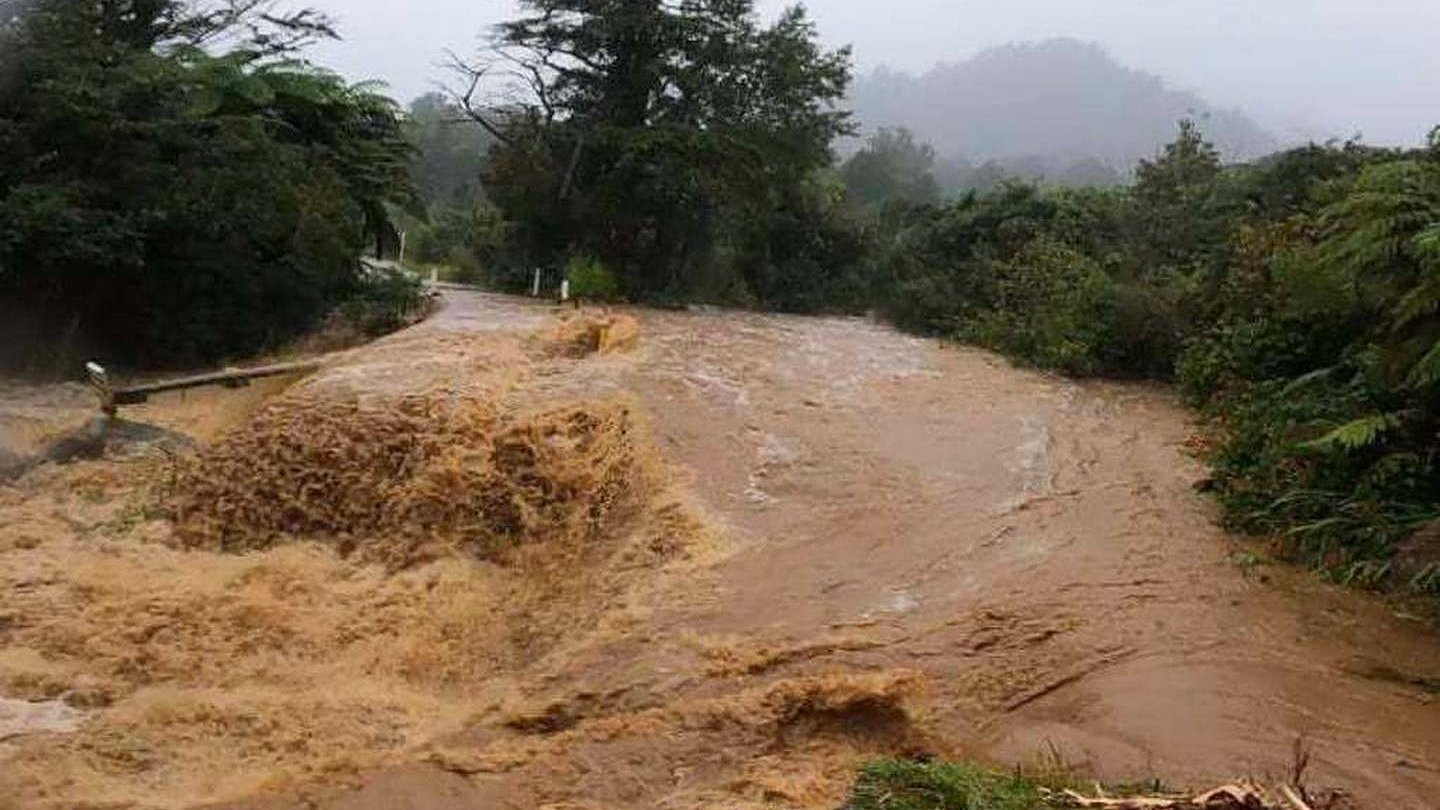 Flash flooding in Nelson province