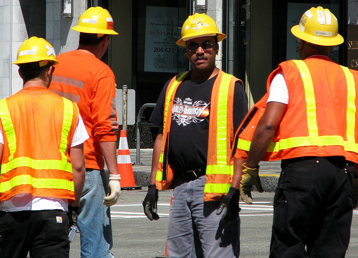 Construction workers