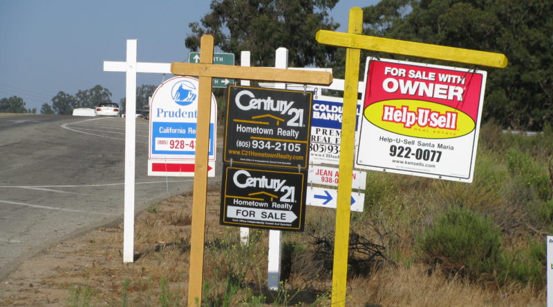 For sale signs