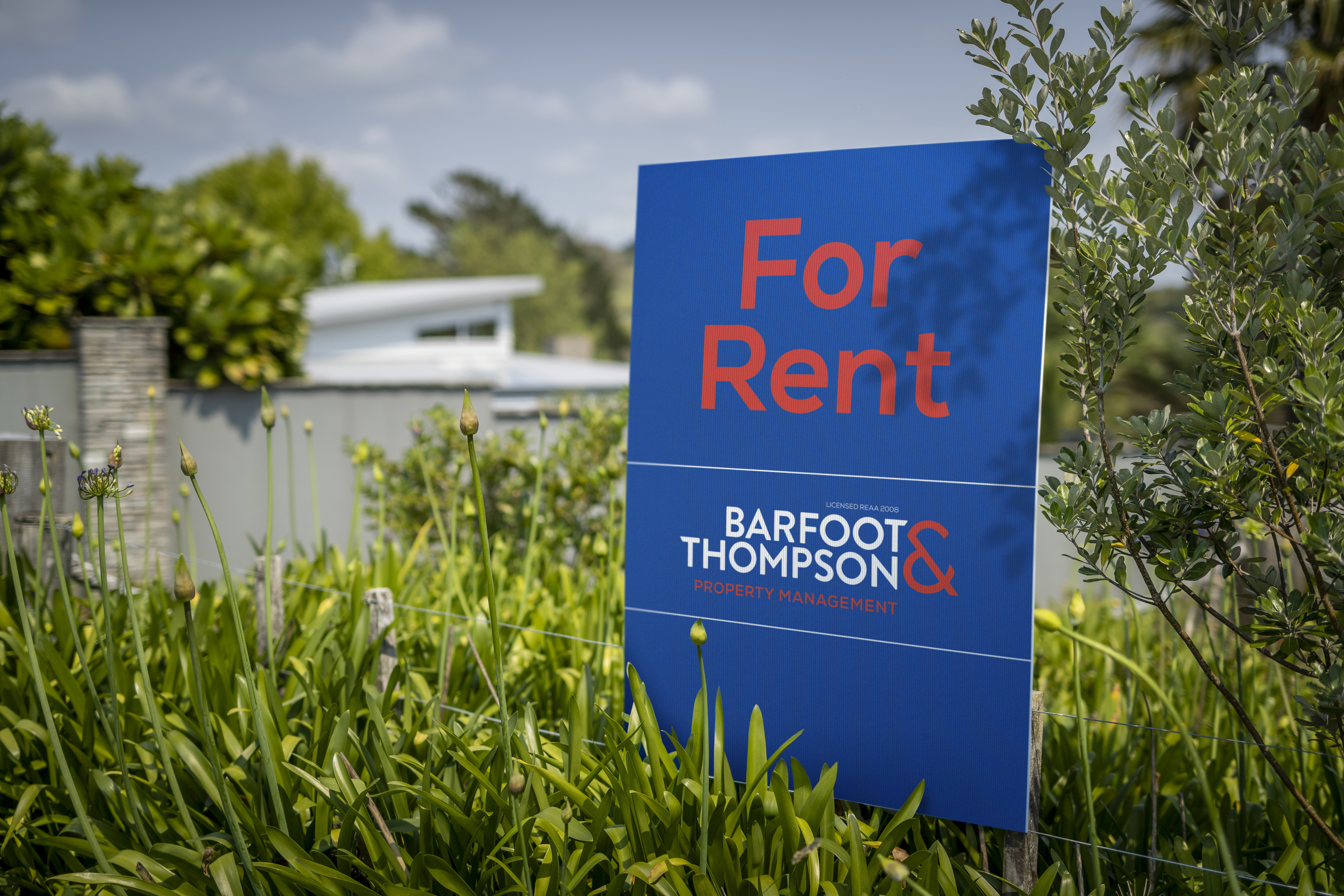 For rent sign