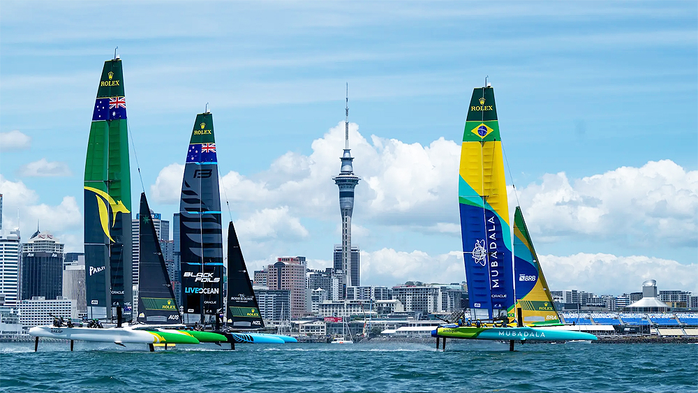 SailGP auckland 2025 racing