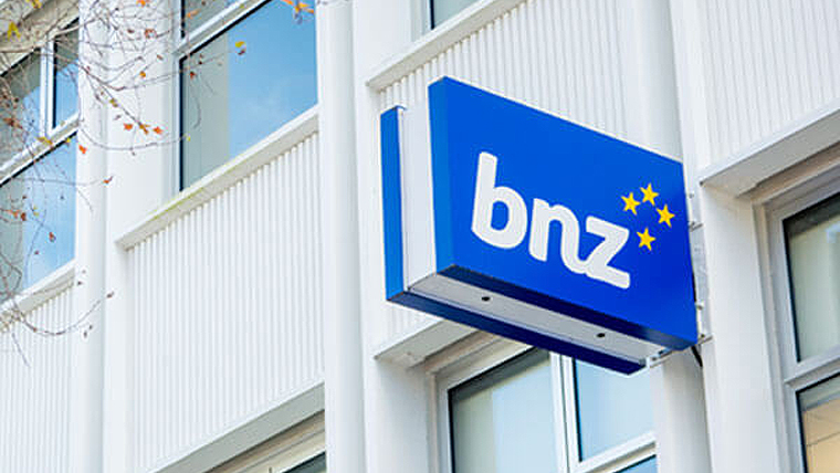 BNZ sign