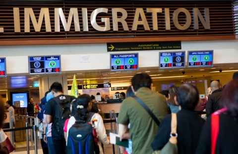 Immigration counter