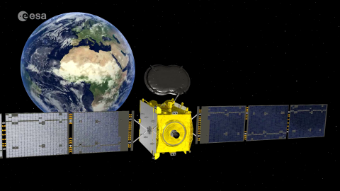 Eutelsat Quantum satellite. Source ESA