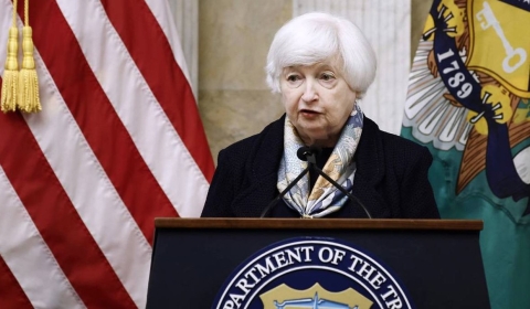 US Treasury Secretary Janet Yellen