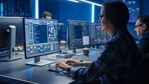 The fact that women are lagging behind in the use and mastery of artificial intelligence is threatening their progress in the labour market. (Shutterstock)