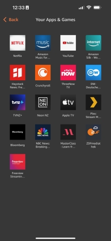 Fire TV apps. Photo: Juha Saarinen