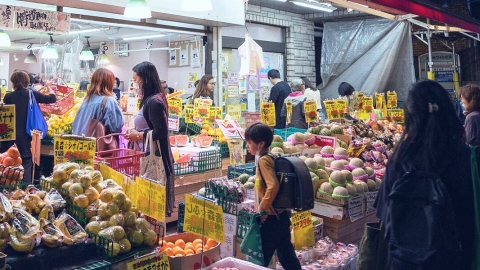 Chinese food market