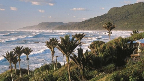 Punakaiki coast on the West Coast, and the Paparoa National Park