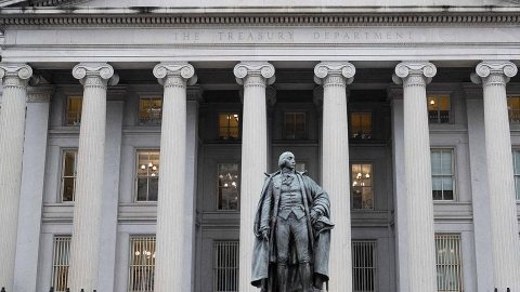 US Treasury building, Washington DC