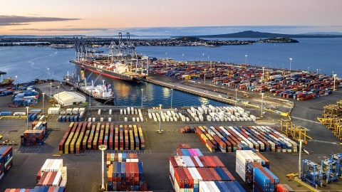 Port of Auckland container facility