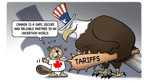 The US bullies Canada